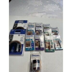 Lot of 14 Dremel Universal Grout Remover Grinding Stone Drum Sander Engraving